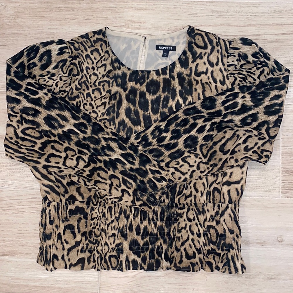 Leopard Blouse